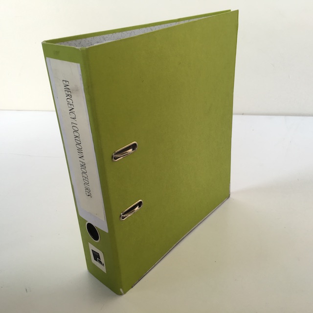 FILE, Lever Arch - Green (Lime)